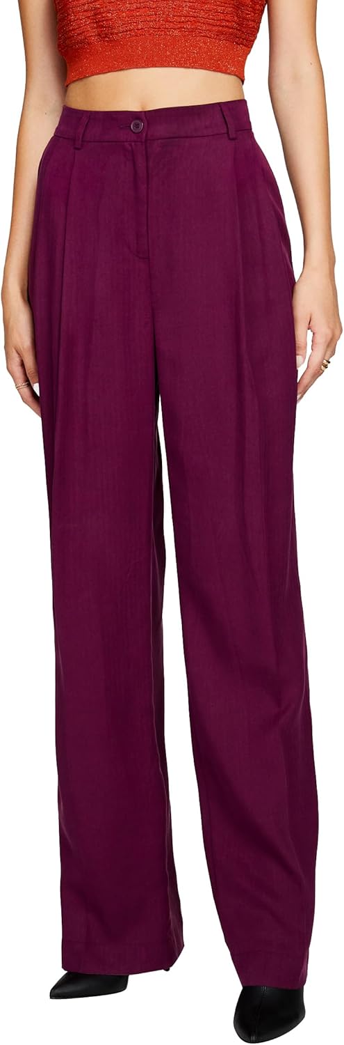 SISLEY Damen Pants 36 Purple 2p4, 36 Purple 2p4