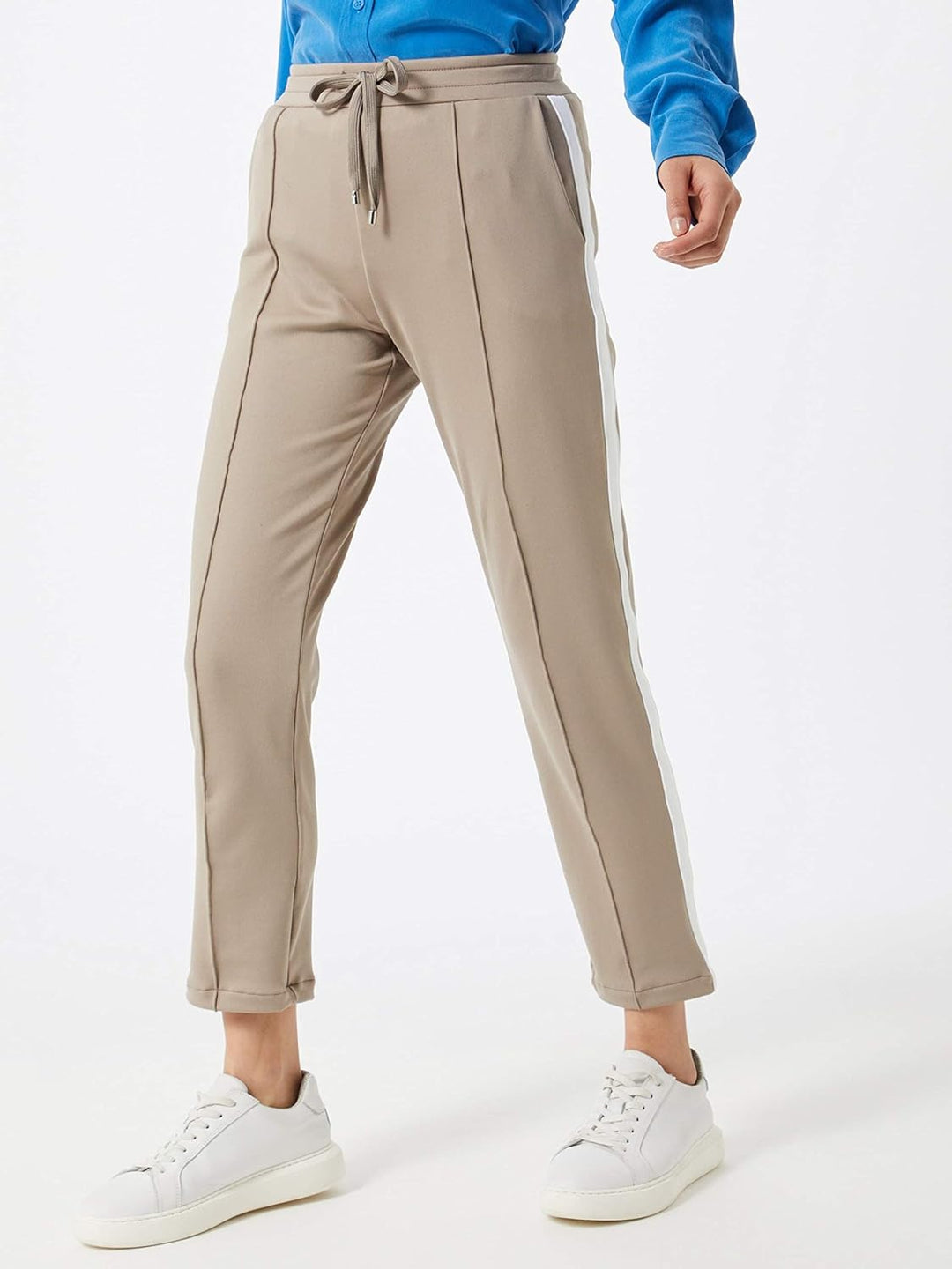 rich&royal Damen 1912-956 Hose, Beige (Taupe 219), W(Herstellergrösse: L)