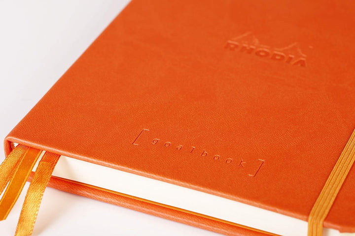 Rhodia 118583C Notizheft Goalbook (DIN A5, 14,8 x 21 cm, Dot, praktisch und trendige, mit festem Dec