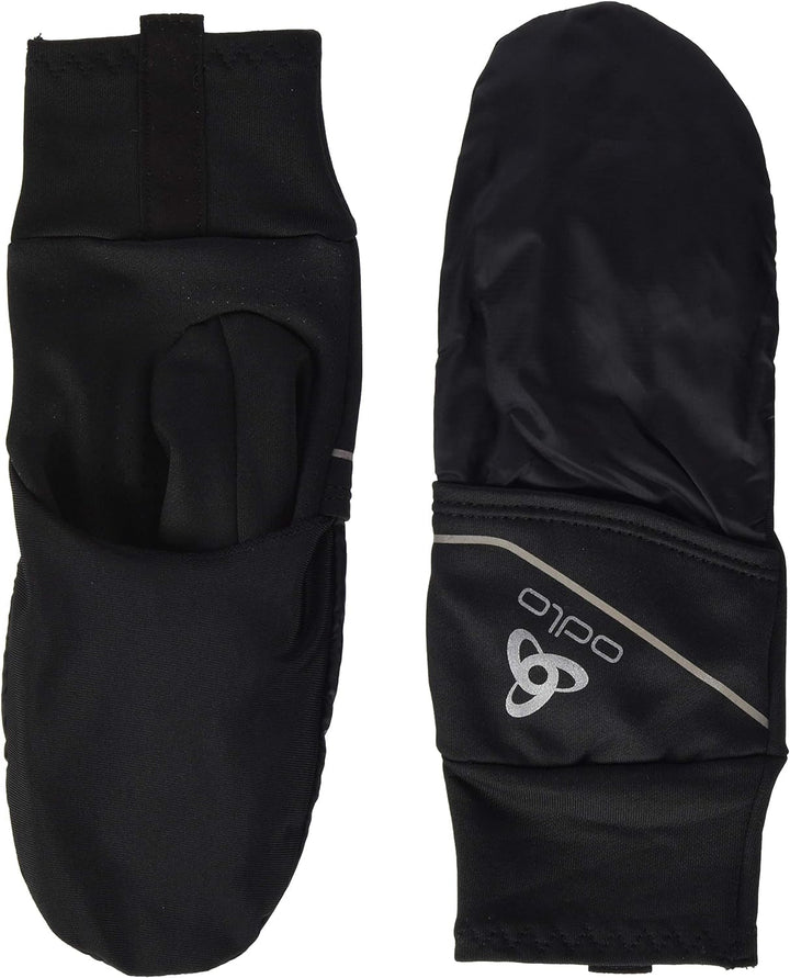 Odlo Unisex Handschuhe Intensity Cover Safety XXL Schwarz, XXL Schwarz