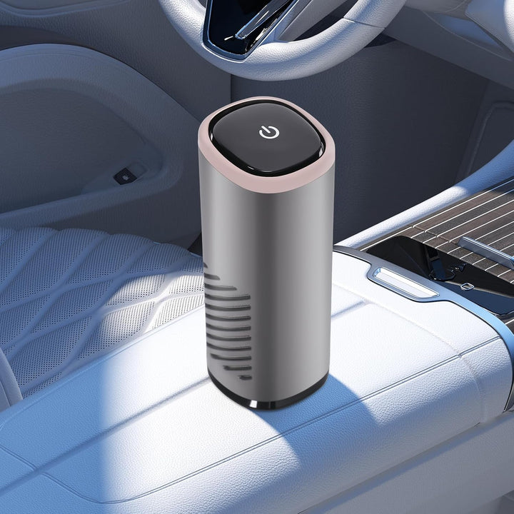Luftreiniger mit Aromatherapie HEPA Luftfilter USB Powered Auto Luftreiniger tragbarer Luftreiniger