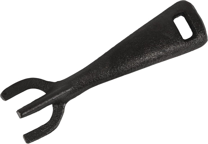 BBQ-Toro Gusseisen Servierpfännchen mit Holzunterlage (6 Stück) | 27 x 18 x 3 cm - oval | bereits ei