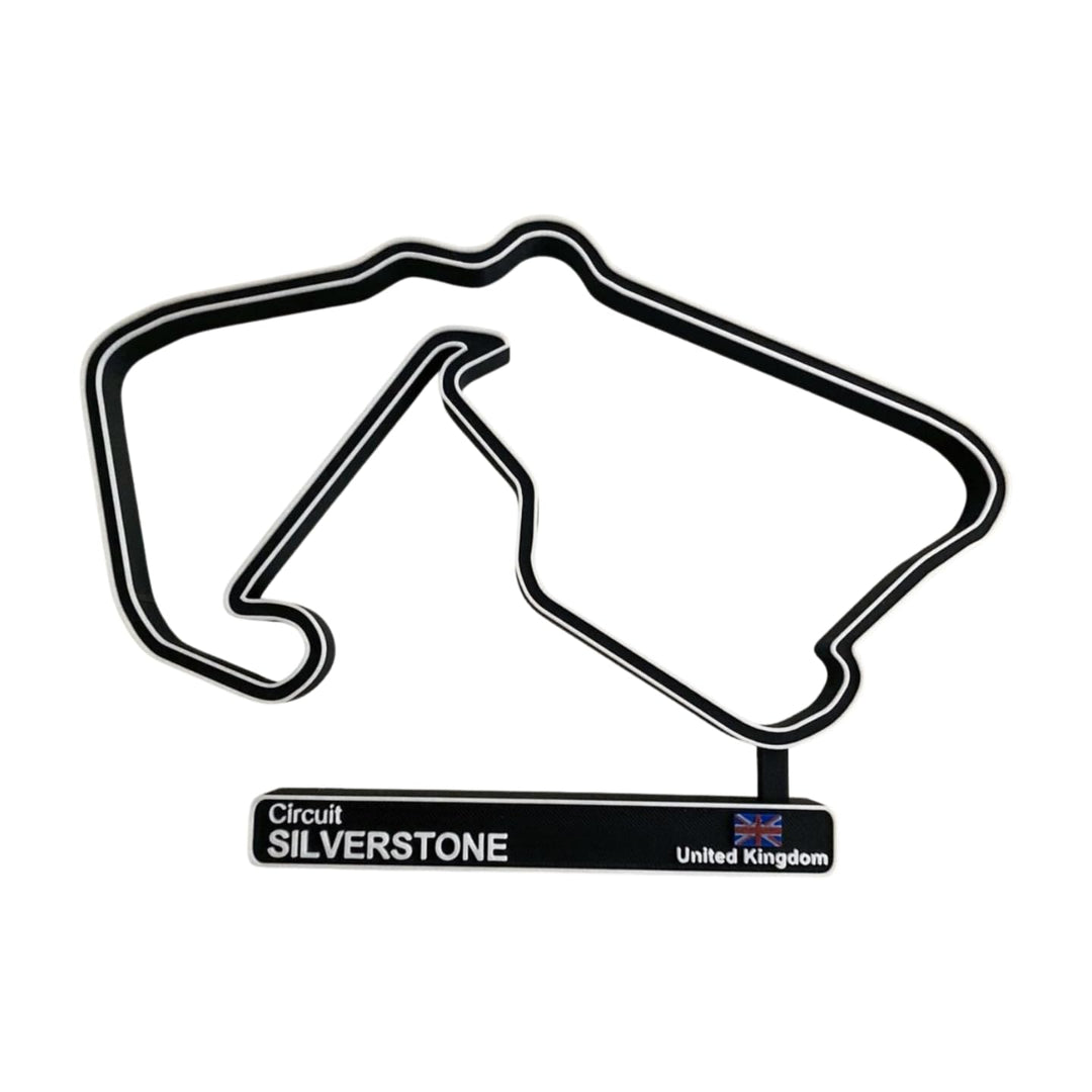 Silverstone Rennbahn, 3D-Rennbahn, Auto-Dekoration