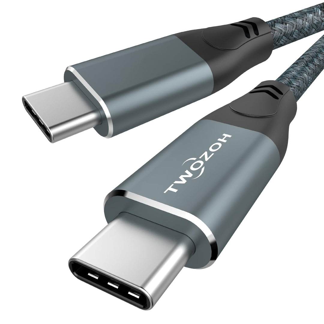 Twozoh 4K USB C Kabel 100W 4,5M (All-in-One), USB 3.2 Gen 2 X 2 20Gbps USB C 3.1 TypeC PD Schnelllad