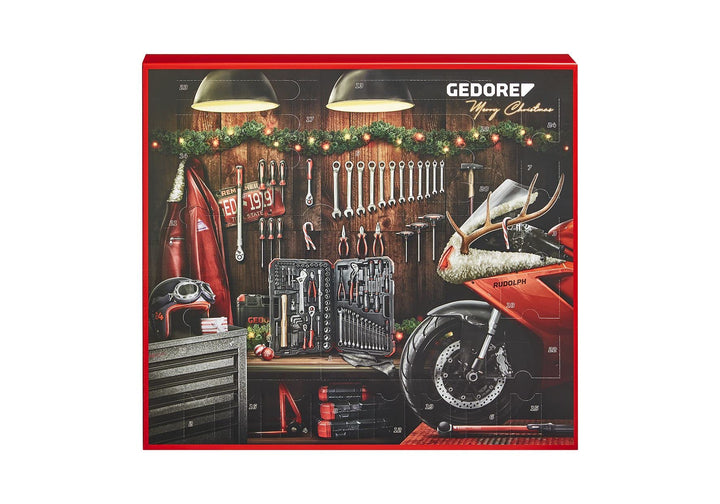 GEDORE 3304900 red R49002042 Adventskalender 2022, 42 teilig, Adventskalender für Männer, Männer Ges