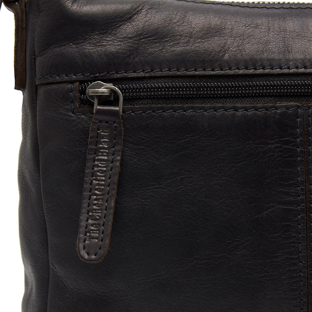 The Chesterfield Brand Caroline Schultertasche Leder 23 cm Schwarz Einheitsgrösse, Schwarz Einheitsg