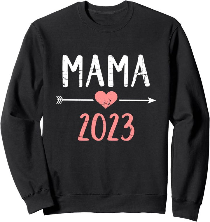 Mama 2023 werdende Mutter Sweatshirt