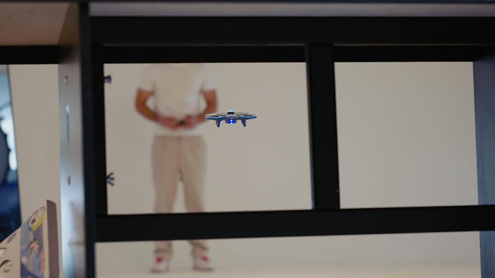 Carson Cyber Drone Polizei 2.4G 100% RTF - 100% flugfertig, Ferngesteuer; RC, inkl. Batterien und Fe