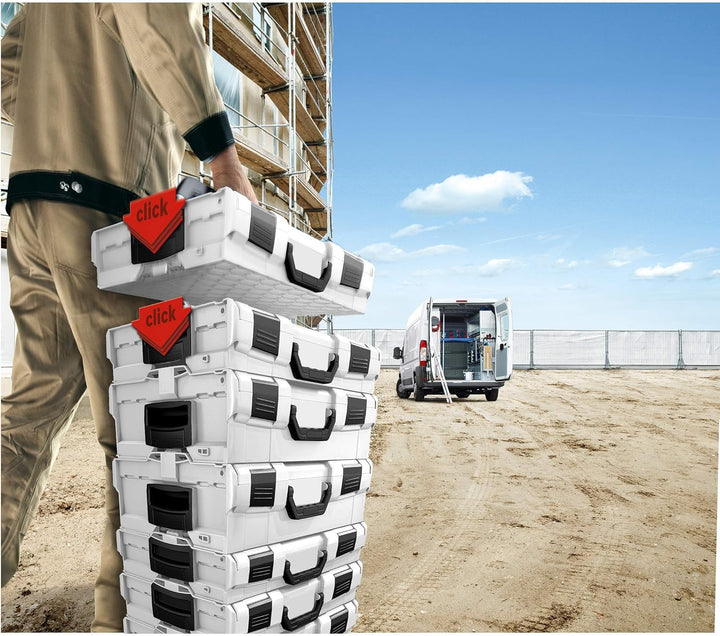 Sortimo L-BOXX 238 6100000307 Werkzeugkasten unbestückt ABS Schwarz (L x B x H) 442 x 357 x 253mm