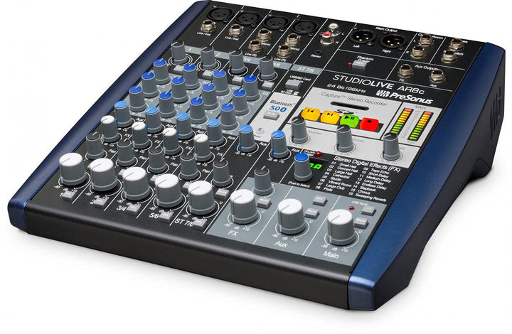PreSonus StudioLive AR8c, 8-Kanal, Hybrid Digital/Analog Performance Mischpult/USB-C-kompatibles Aud