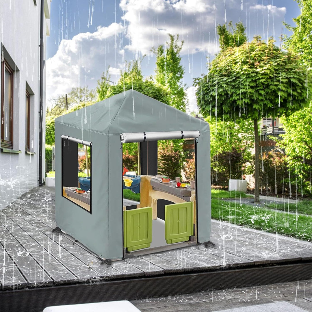 Wasserdichte Spielhausabdeckung, Spielhausabdeckung,Sonnenschutzabdeckung für Spielhaus - Wasserdich
