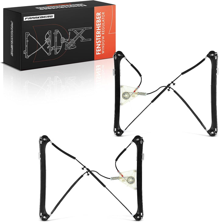 Frankberg 2x Elektrisch Fensterheber Ohne Motor Vorne Links Rechts für A3 8P1 2/3-Türer 2003-2012