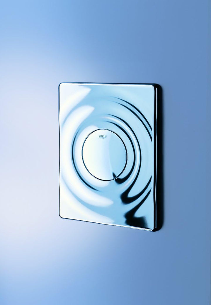 GROHE Surf - Abdeckplatte (senkrechte & waagerechte Montage, 156 x 197 mm, für 1-Mengen-Betätigung),