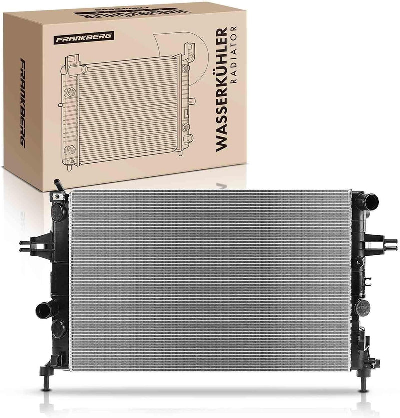 Frankberg Kühler Wasserkühler Motorkühler Schaltgetriebe Kompatibel mit Astra G Cabriolet F67 1.6L 2