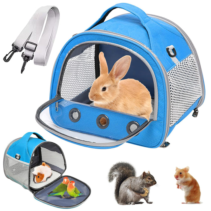 Kleine Haustier-Tragetasche, 30 * 27 * 21cm Tragbare Meerschweinchen-Tragetasche, Transportbox Für K