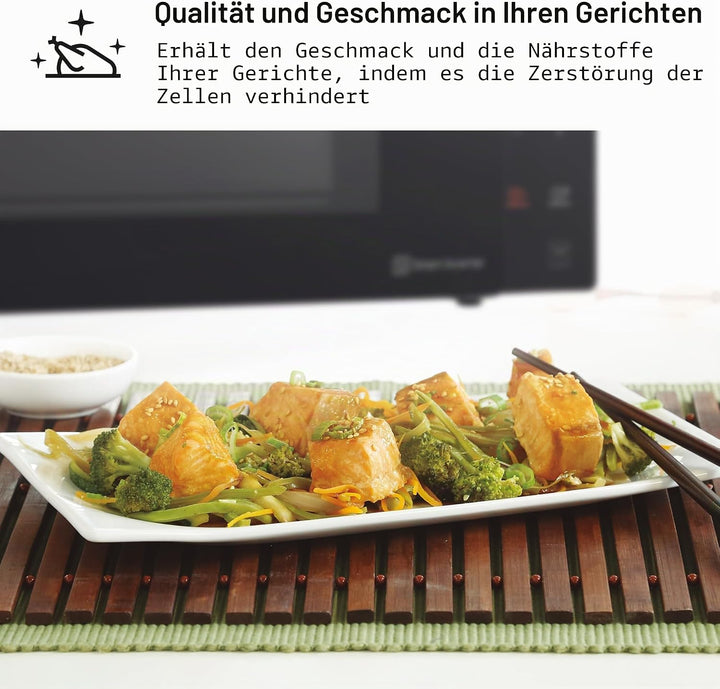 LG - Mikrowelle, Grill, Smart Inverter Schwarz