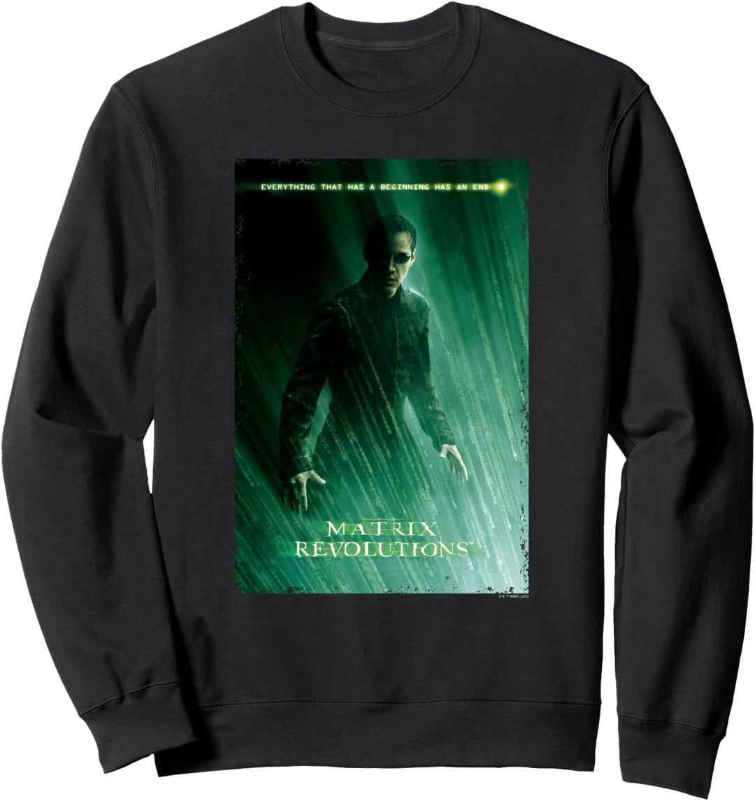 The Matrix Revolutions Neo Movie Poster Sweatshirt