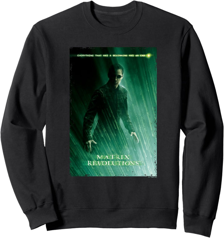 The Matrix Revolutions Neo Movie Poster Sweatshirt