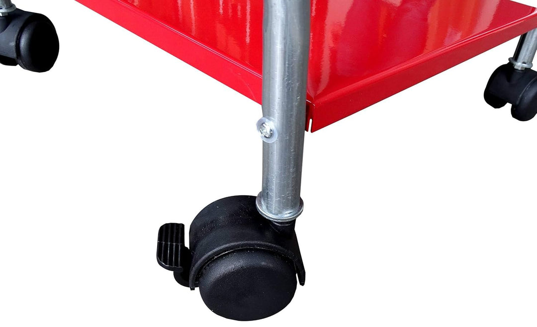QUICK STAR Müllsackständer mit 4 Rollen und 25 Müllsäcken 120 Liter Ständer Müllbeutelhalter Müllsac
