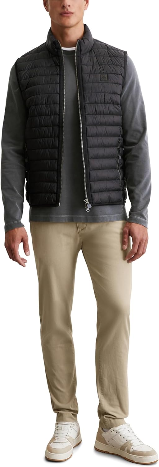 Marc OߴPolo Herren Steppweste Übergangsjacke wasserabweisend XS Schwarz(I), XS Schwarz(I)