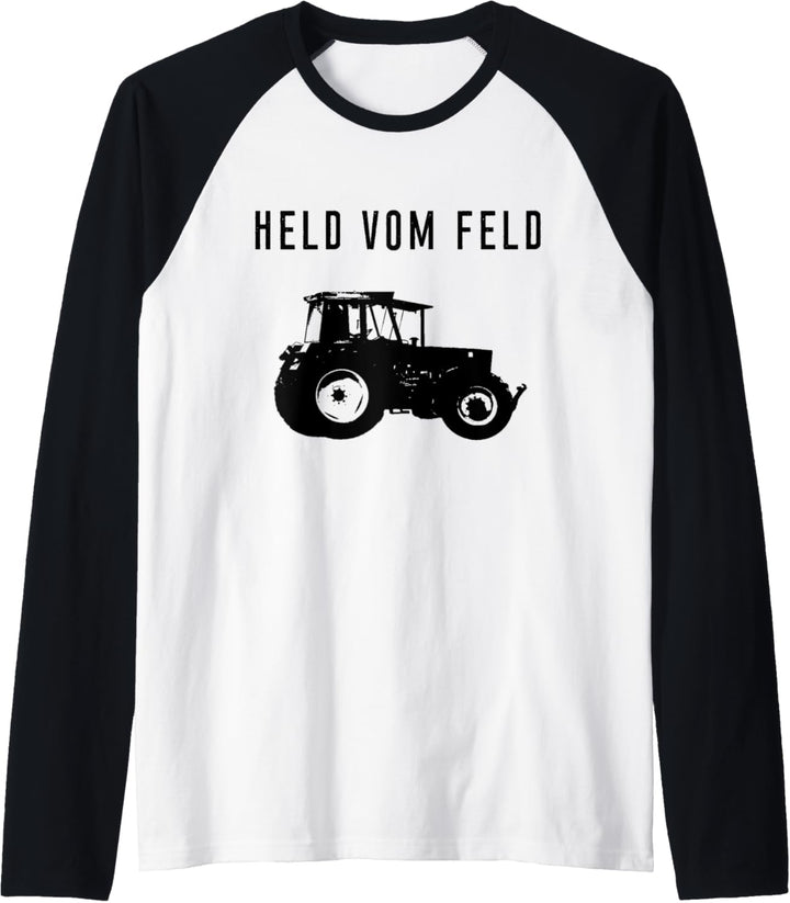 Held vom Feld Landwirt Landwirtschaft Bauer Traktor Trecker Raglan