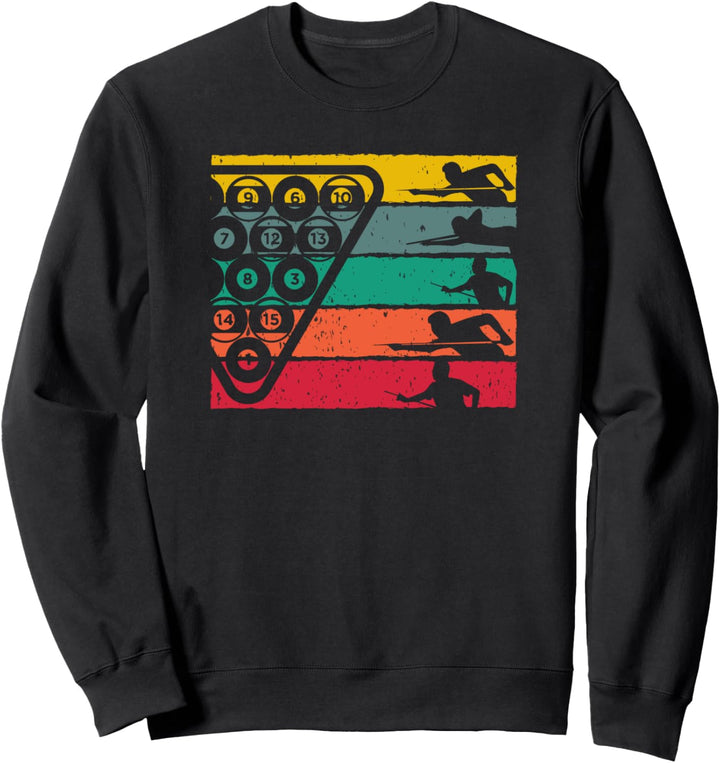 Retro Billard Sport Sweatshirt
