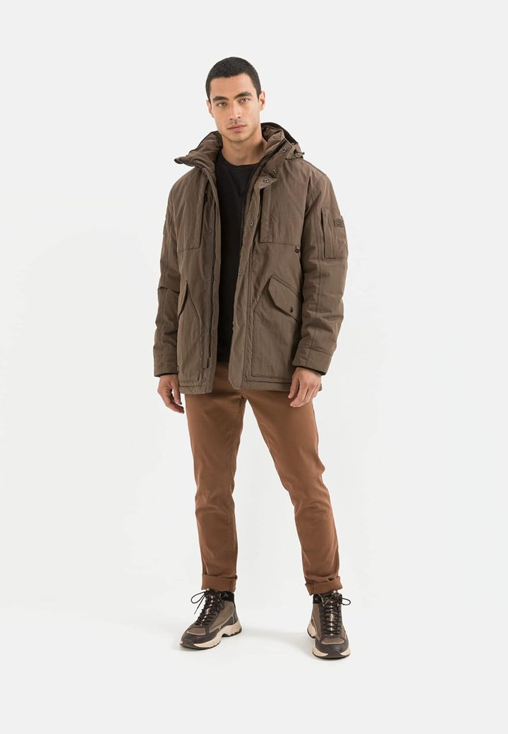 camel active Herren Jacket 31 Dark Brown, 31 Dark Brown