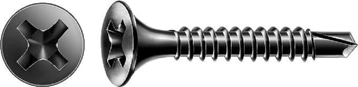 SPAX GIX-D Schnellbauschrauben 3,5 x 35 mm, Vollgewinde, 1000 Stück, Bohrspitze, Kreuzschlitz-H2, Tr