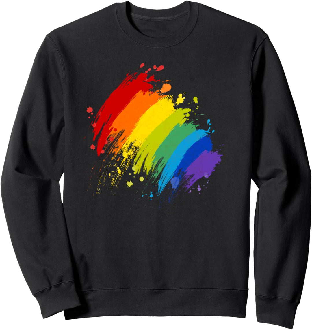 LGBT Schwul Lesben CSD/Stolz Splash Sweatshirt
