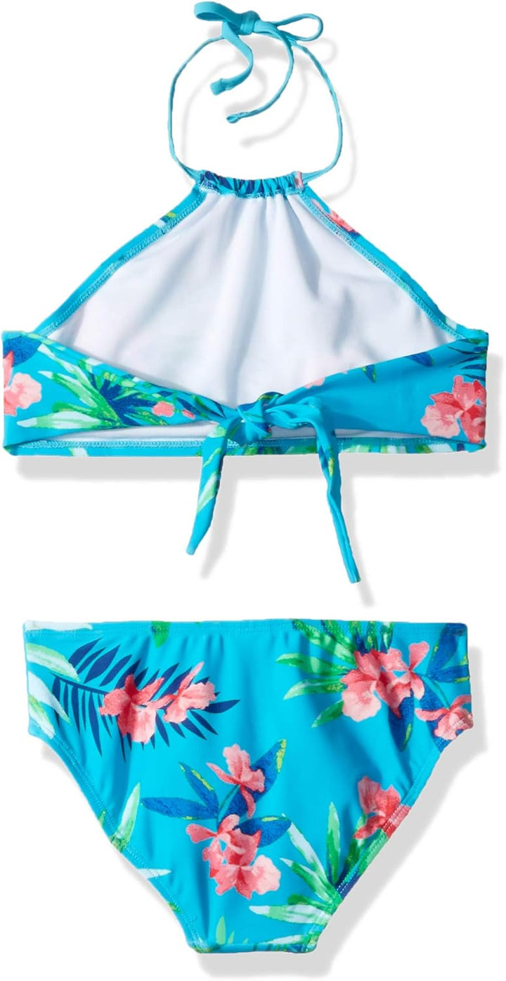 Kanu Surf Girls' Mahina Beach Sport Halter Bikini 2-Piece Swimsuit