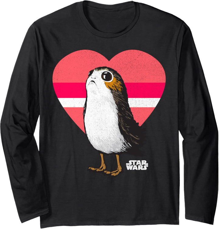 Star Wars Porg Love Langarmshirt