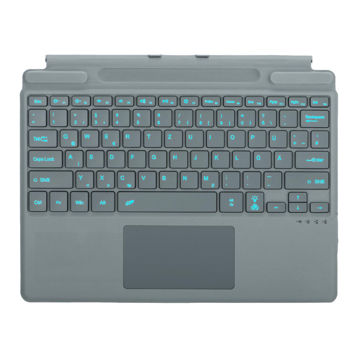 Deutsche QWERTZ Layout Tastatur für Microsoft Surface Pro 11/10 / 9/8 / X, 13 Zoll - Ultraflaches, b