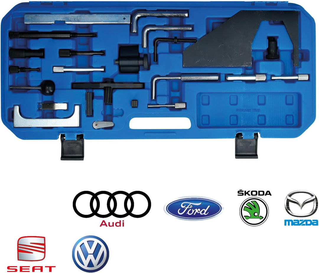 BRILLIANT TOOLS BT593100 Motor-Einstellwerkzeug-Satz für Ford [Powered by KS TOOLS]