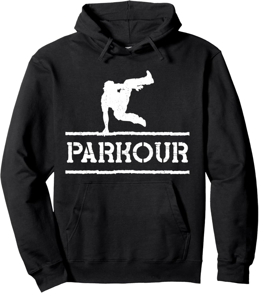 Parkour Freilaufender Traceur Vintage Parkour Parkour Pullover Hoodie