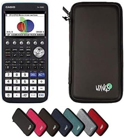 CALCUSO Sparpaket: Casio FX-CG 50 Grafikrechner + WYNGS Schutztasche schwarz + Erweiterte Garantie v