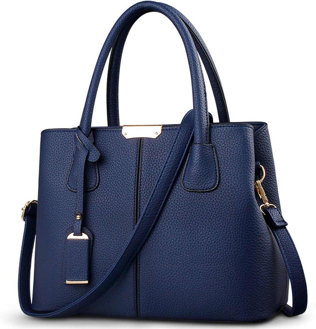 VARLIVOO Elegant Damen Handtasche Schultertasche Frauen Umhängetasche Taschen Shopper Wasserdicht PU