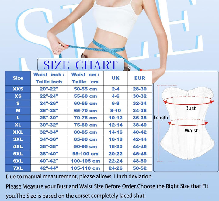 Korsett Kleid Corsagenkleid Vollbrust Träger Reissverschluss Schnüren Sexy Violett XXS Lila, XXS Lil