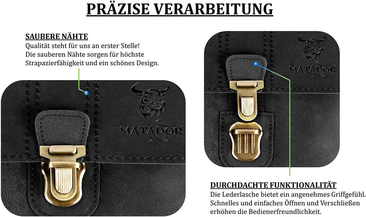 MATADOR Hüfttasche 3120 Schwarz, Schwarz