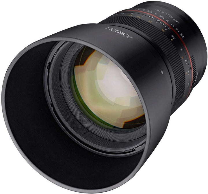 ROKINON 85 mm F1.4 High-Speed-Teleobjektiv für spiegellose Canon R Kameras