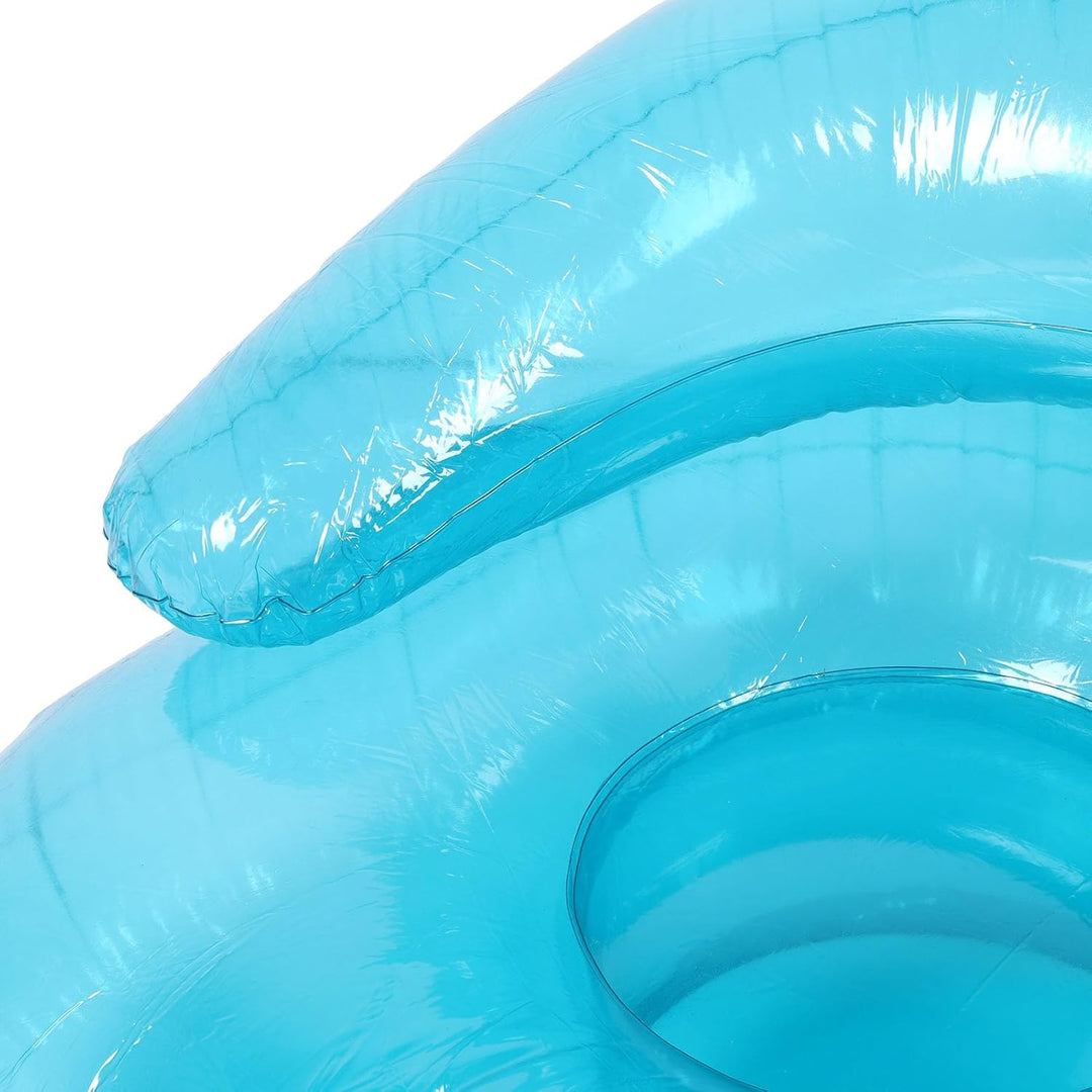 Transparenter Ergonomischer Blow -up -Stuhl, Verbesserung des Wohnraums Einzigartiger Aufblasbarer S