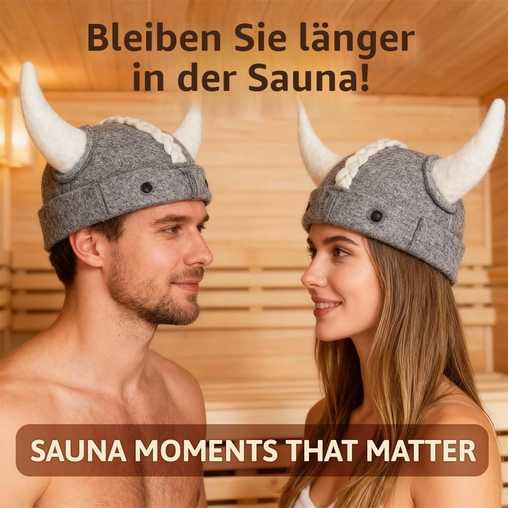 SHSH trade group Saunahut Wikinger Russischer Banya Hut für Herren - Hüte Saunahut für