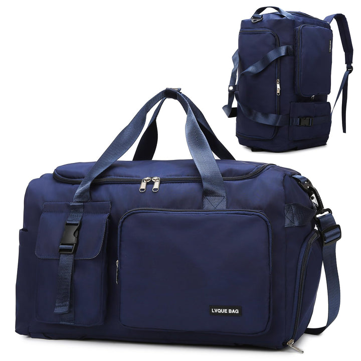 Sporttasche Damen Herren 42L Reisetasche mit Schuhfach Nassfach Wasserdicht Trainingstasche Travel D