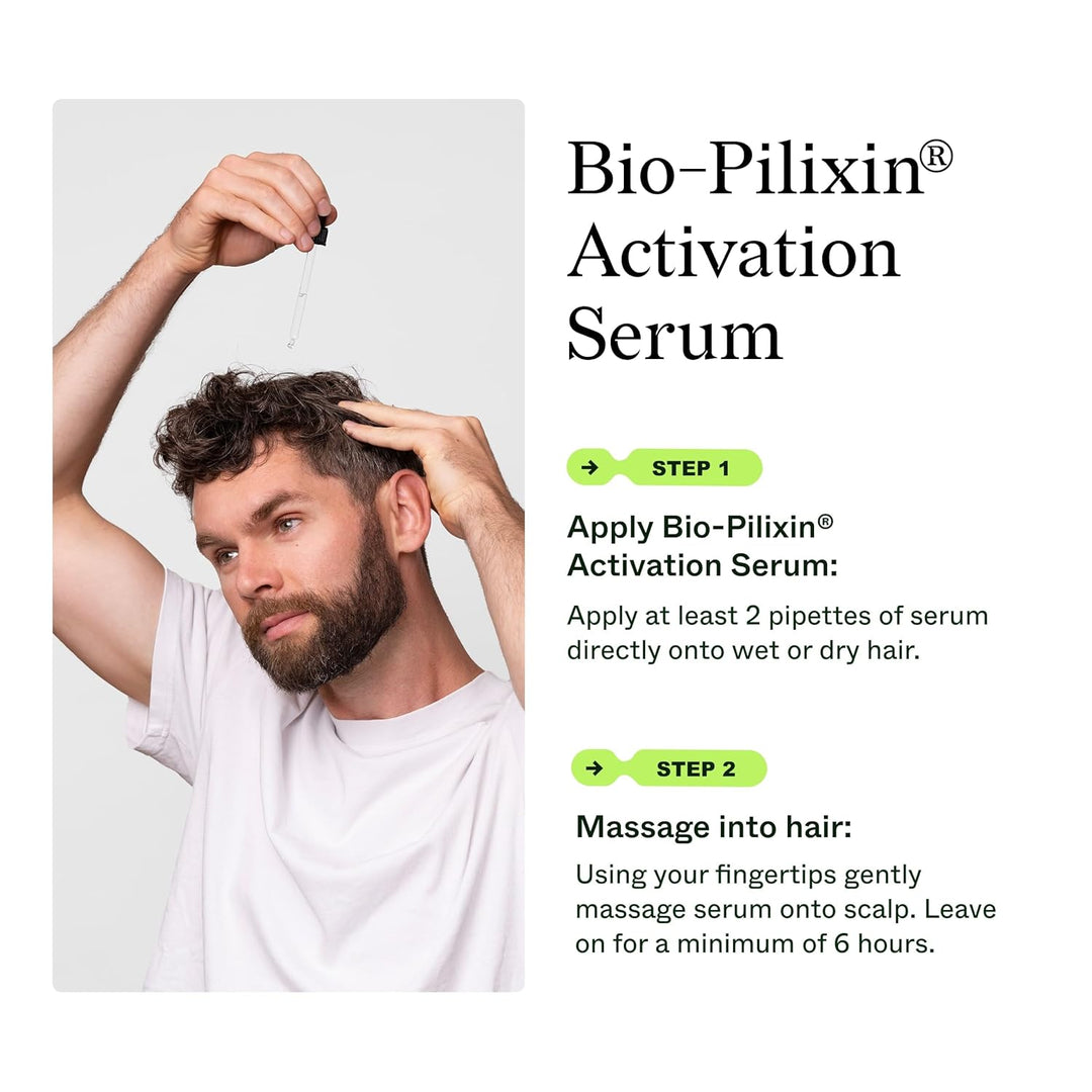 Scandinavian Biolabs Haarwachstum Bio-Pilixin Serum für trockenes geschädigtes Haar mit Biotin für M
