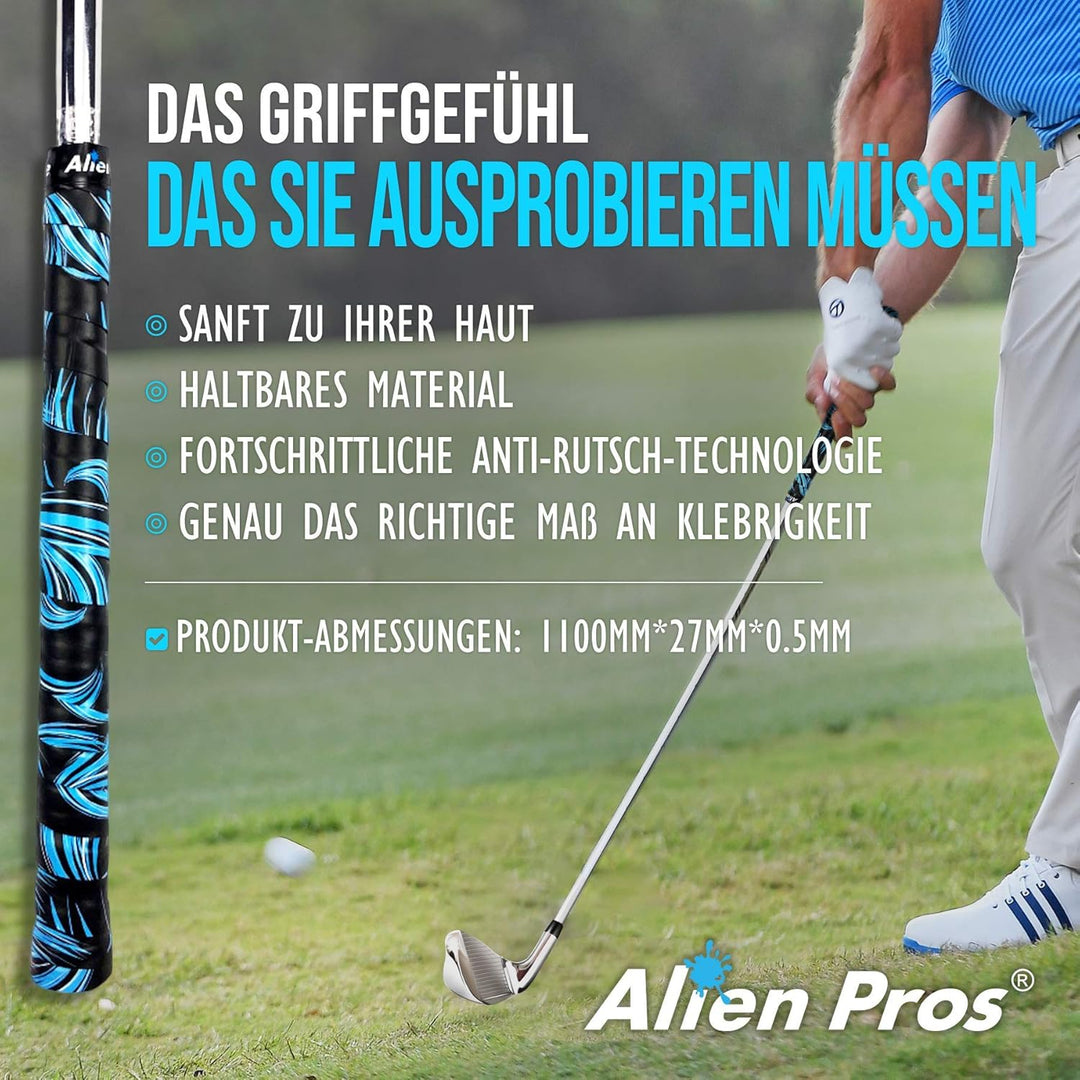 Alien Pros Golf Griffband - Innovative Grifflösung für Golfschläger - Geniessen Sie EIN frisches, ne
