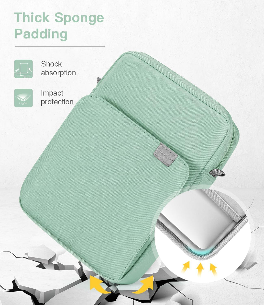 MoKo 9-11" Tablet Tasche Hülle, Tragetasche für iPad Pro 11 M2 2022-2018/iPad 10. 10,9 2022/iPad Air
