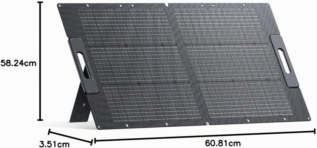 BLUETTI Solarpanel PV120S, 120W Solarmodul für Powerstation EB3A/EB55/EB70/AC200P/AC200MAX/AC300, Tr