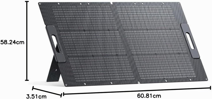 BLUETTI Solarpanel PV120S, 120W Solarmodul für Powerstation EB3A/EB55/EB70/AC200P/AC200MAX/AC300, Tr