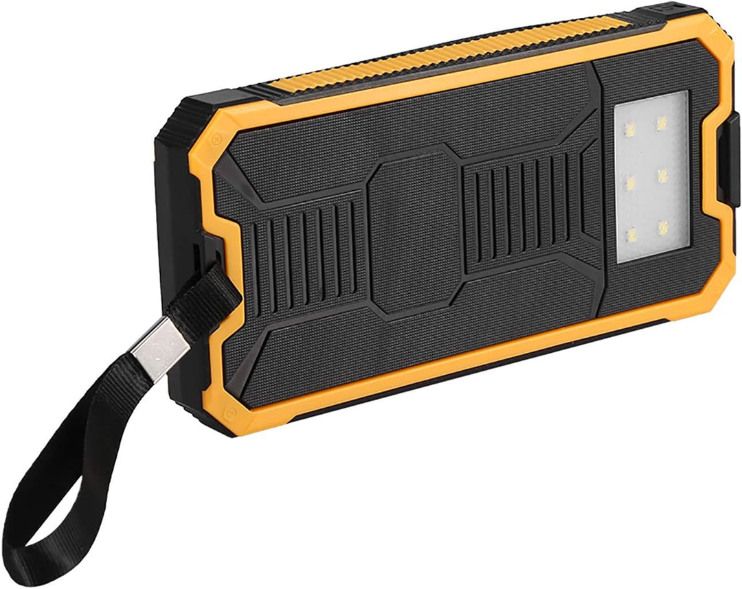 GOTOTOP Solar-Powerbank 20000mAh Mit USB-C PD Schnellladung Externes Ladegerät Tragbar Für Camping U