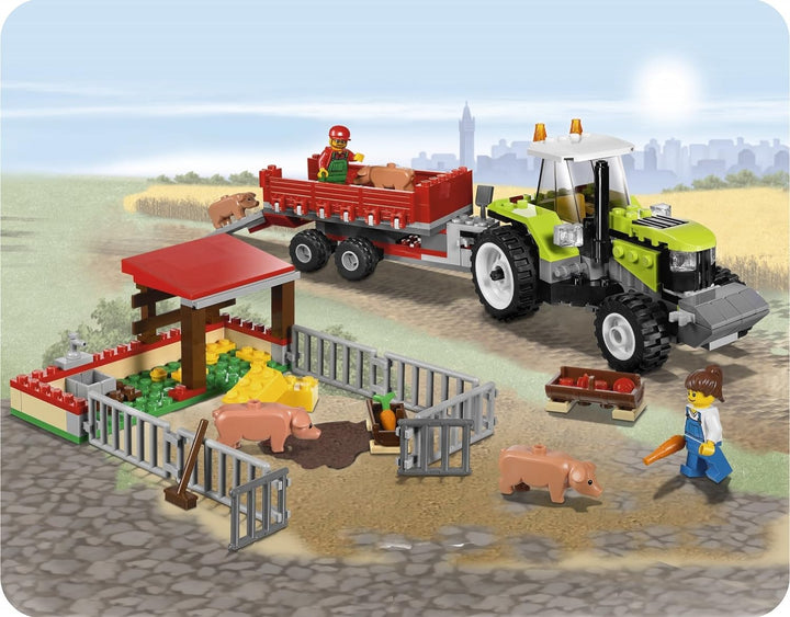 LEGO City 7684 - Ferkel-Gehege mit Traktor