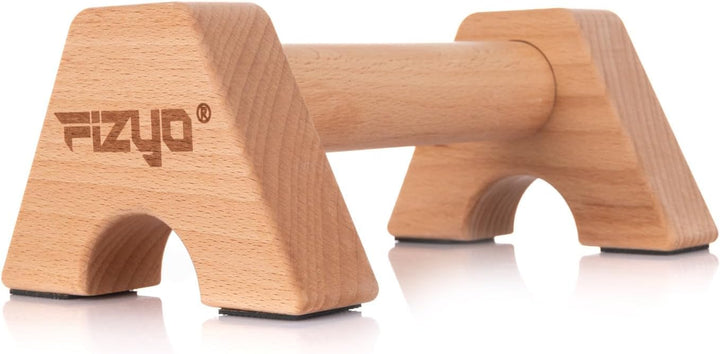 Phyzyo Holz Pumpenhalter, Rutschhemmende Trainingsgleiter, Kalistenische Handläufe aus Holz, 2 Stück